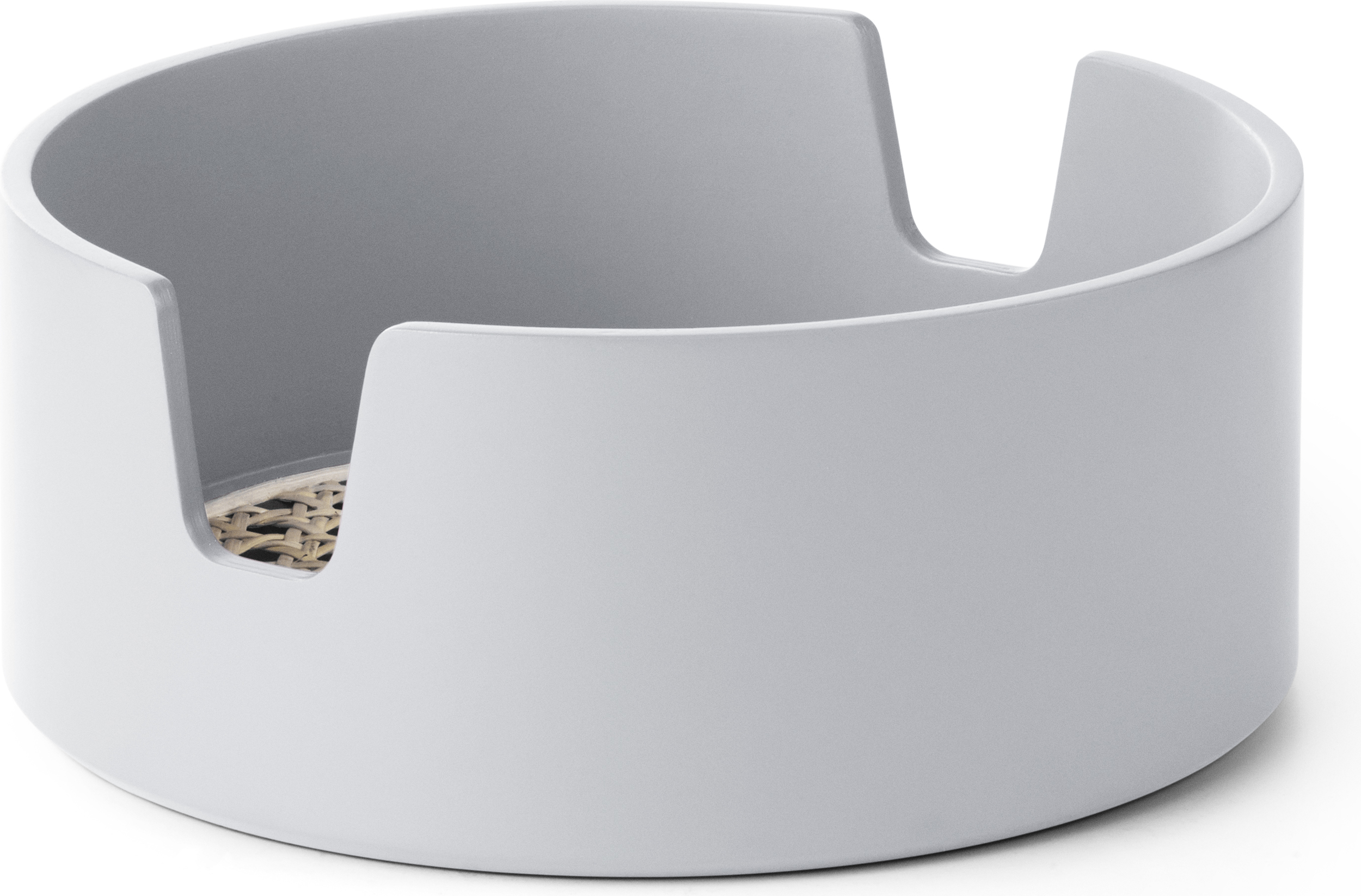 Salon Tablett 20 cm grau