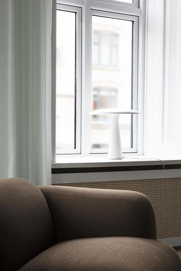 Shelter Lampe, blanche