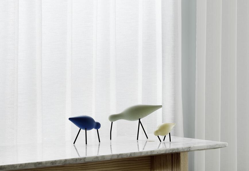 Shorebird Figurine décorative S, rose