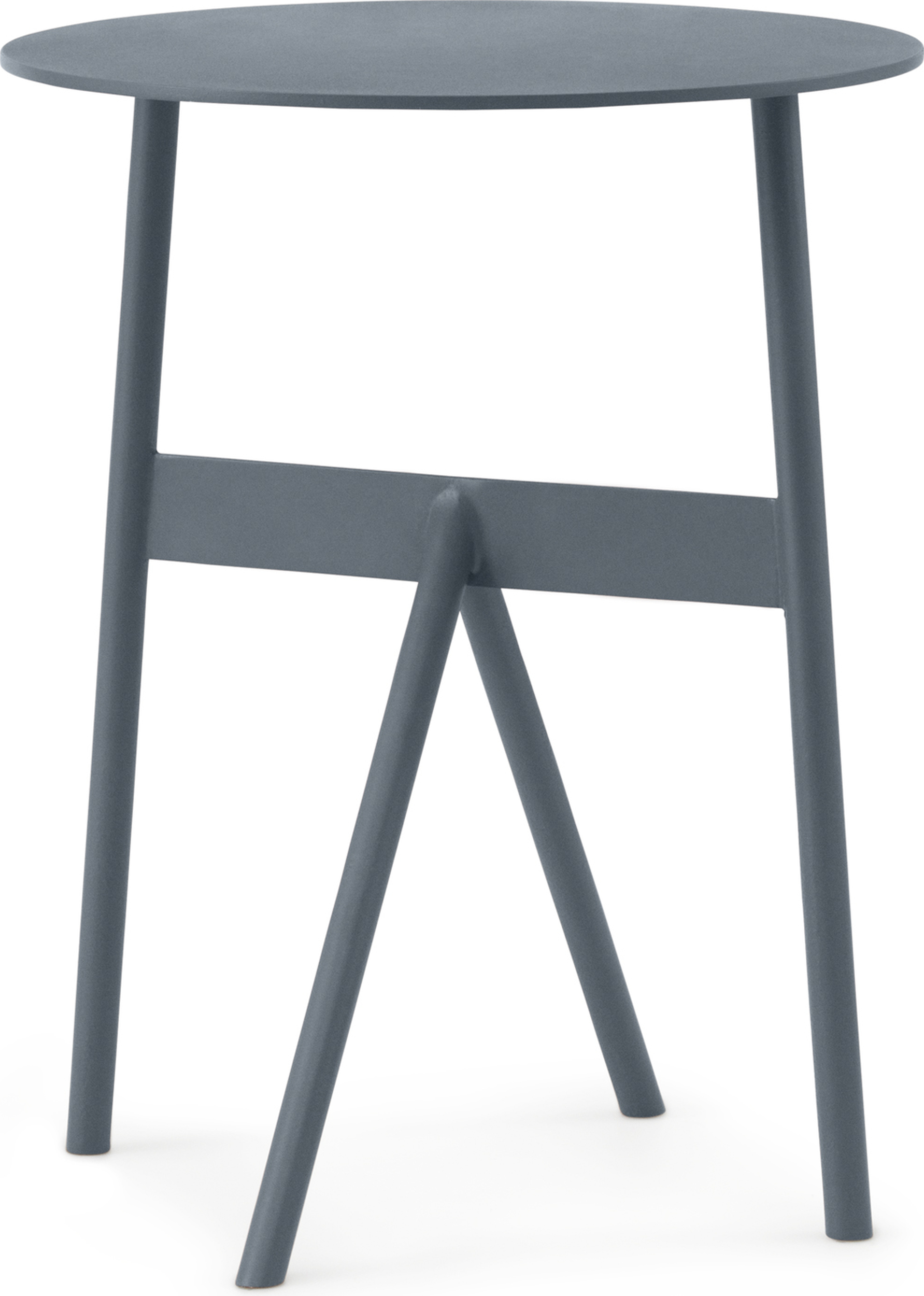 Stock Kaffeetisch hoch graublau