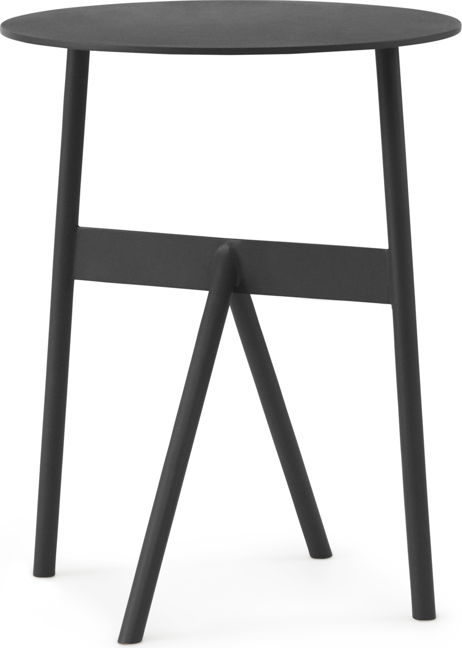 Stock Kaffeetisch hoch schwarz