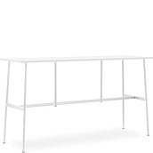 Stół barowy Union 60 x 190 cm biały