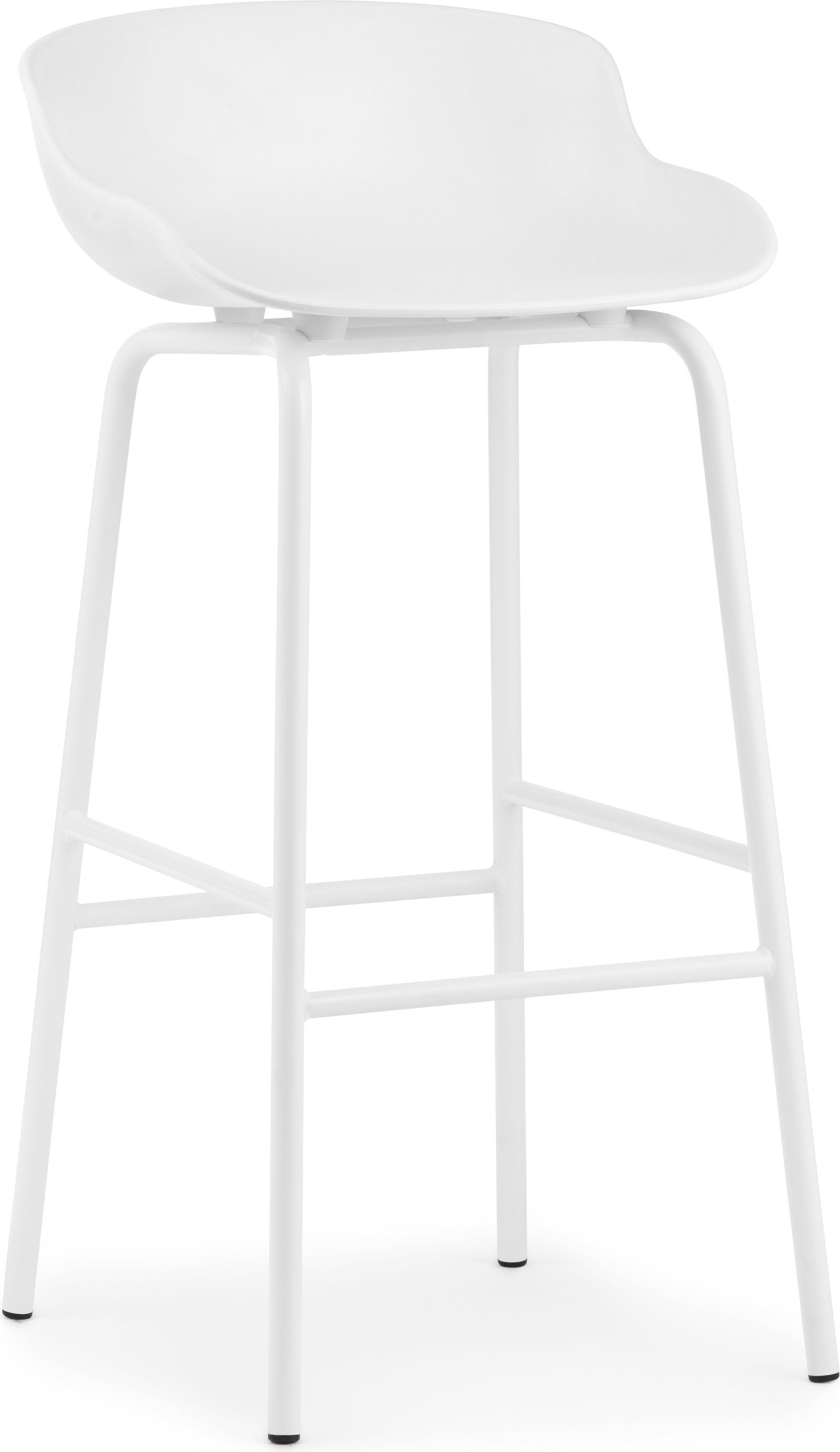 Stołek barowy Hyg 75 cm biały