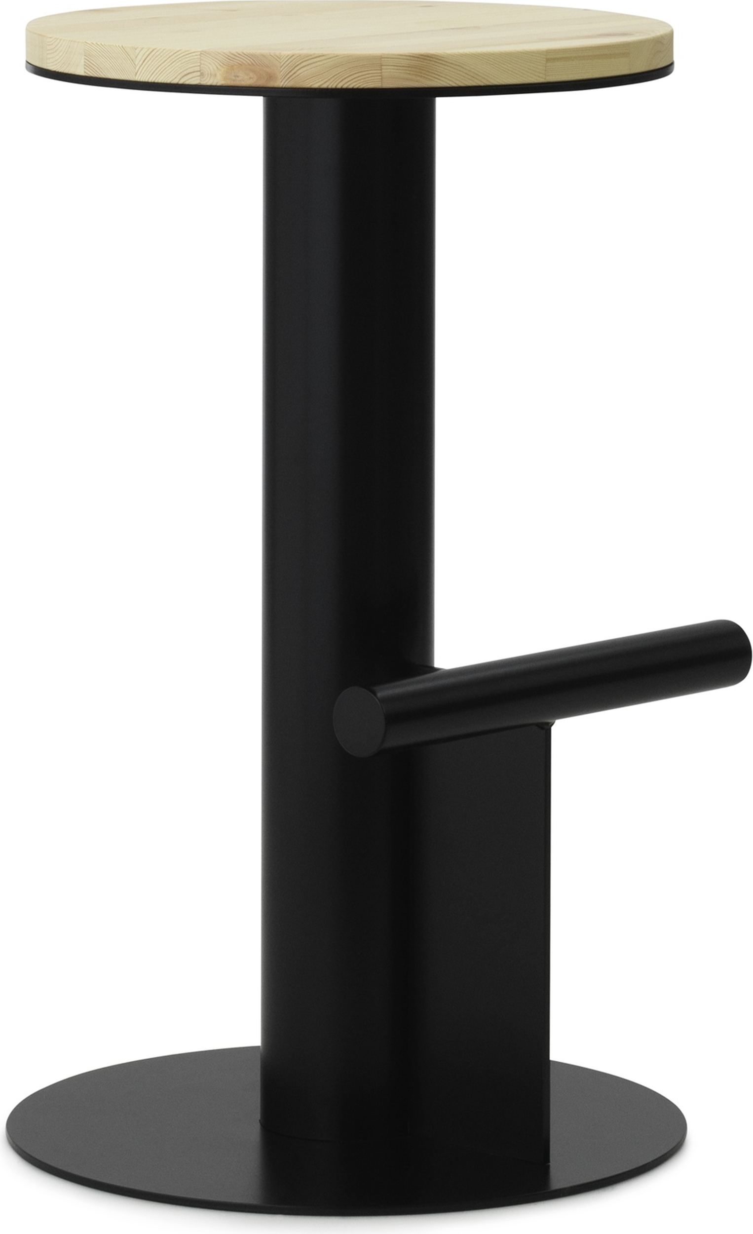 Stołek barowy Pole 65 cm czarny