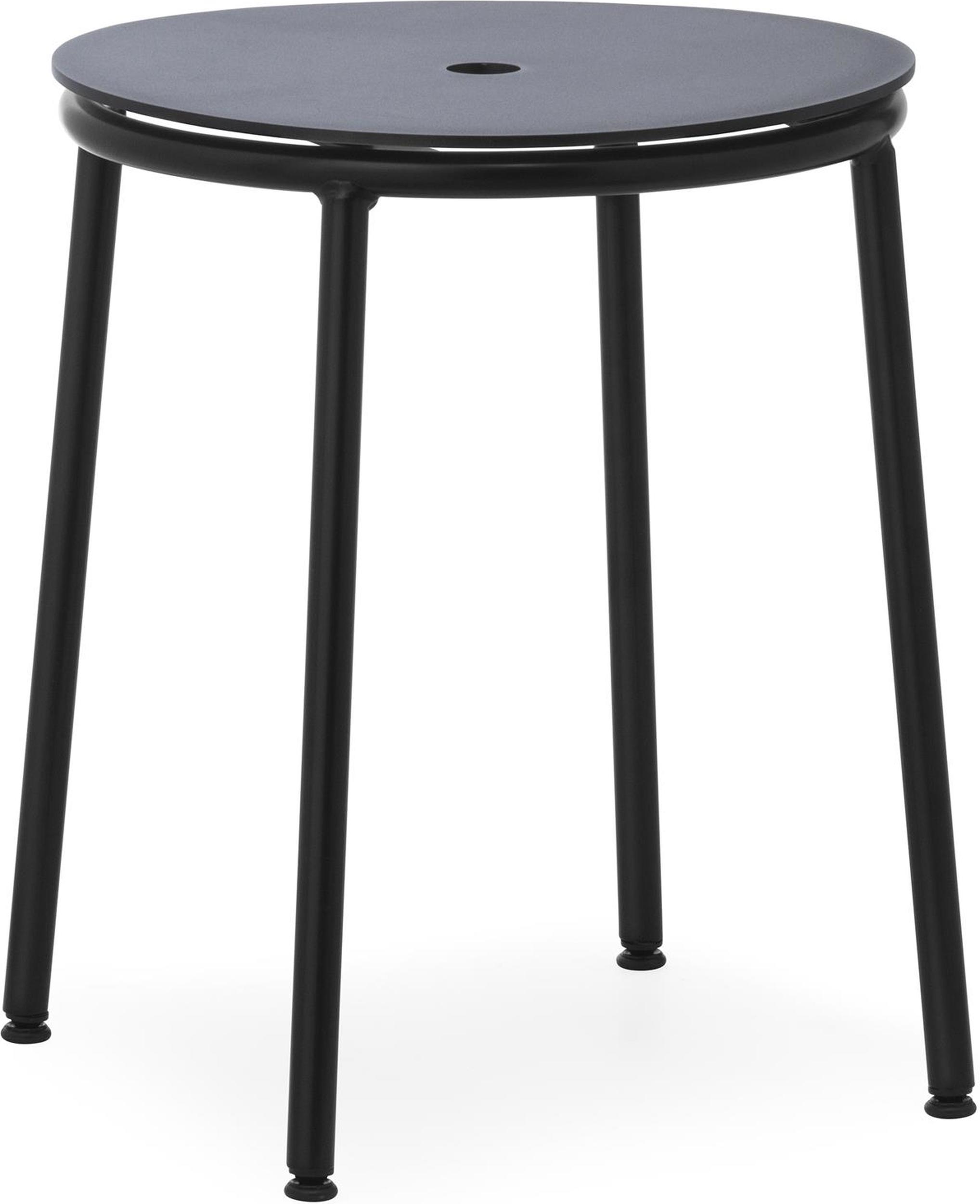 Stołek Circa 45 cm aluminium