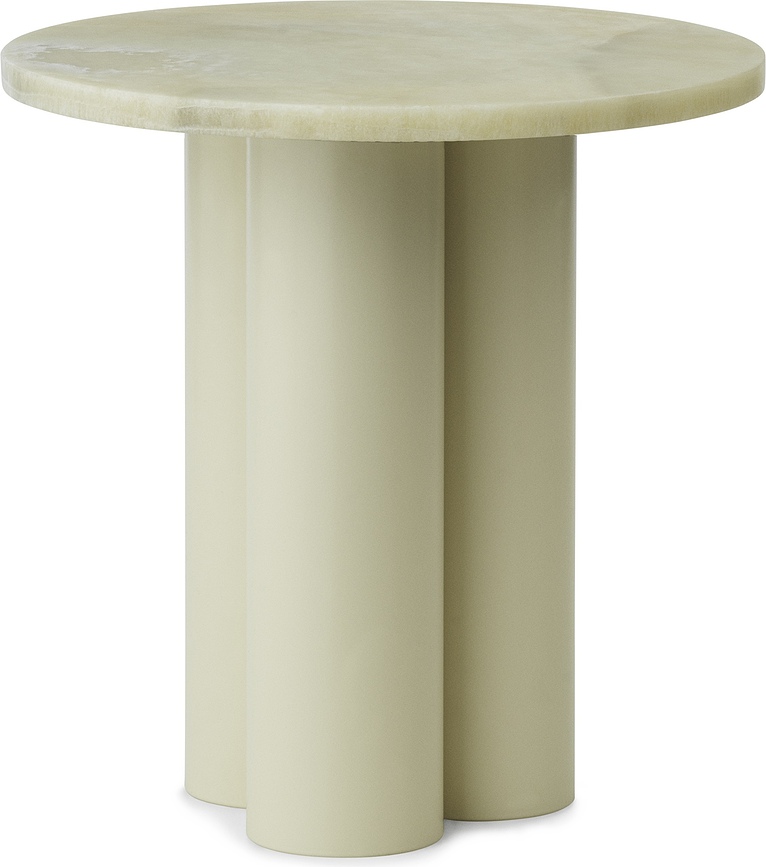 Stolik Dit Onyx Emerald na piaskowych nogach