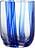 Szklanka Stripe 390 ml niebieska