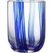 Szklanka Stripe 390 ml niebieska