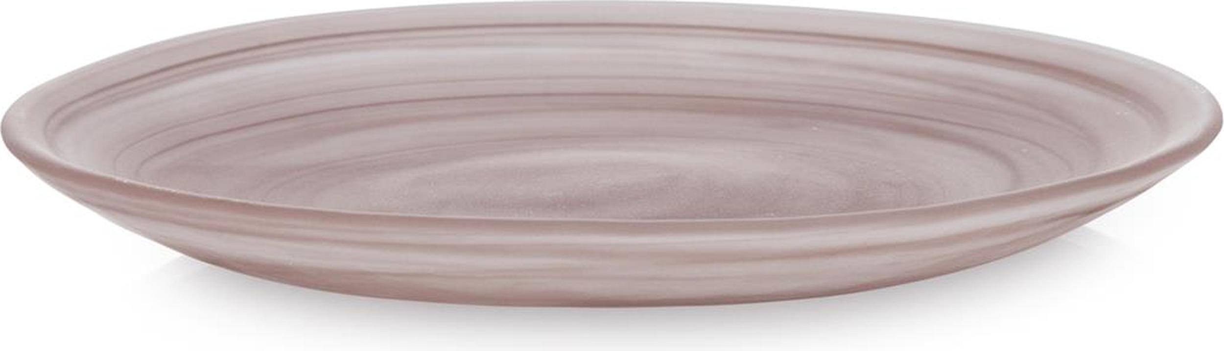 Talerz deserowy Cosmic 16 cm brązowy