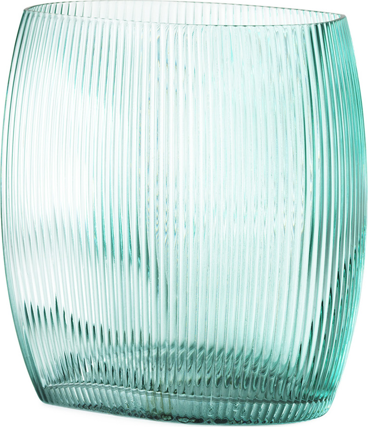 Tide Vase 18 cm blau