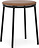 Židlička Circa Ultra Leather Brandy s čalouněným sedákem 45 cm