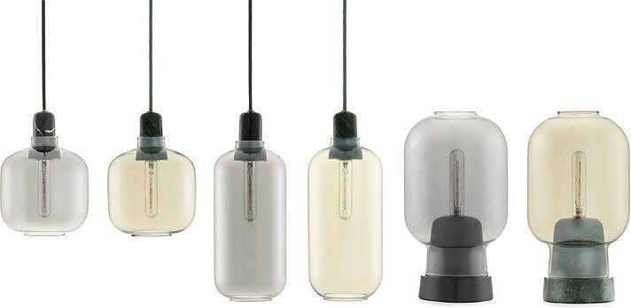 Amp Stolna Lampa mjed zlatna