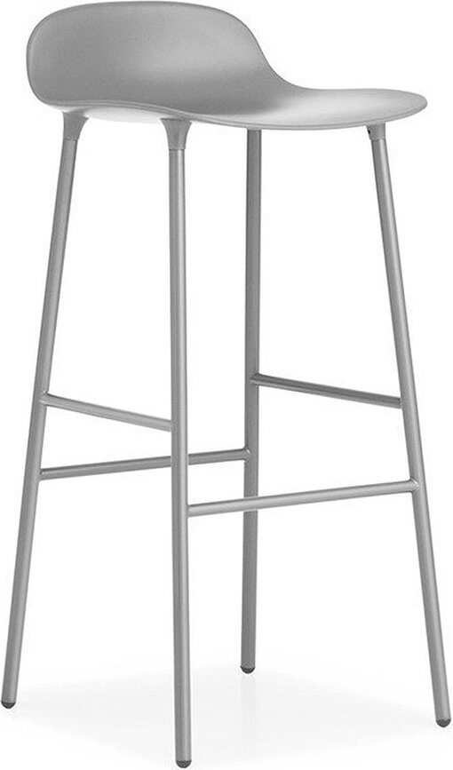 Baro kėdė Form plieninės kojos 75 cm