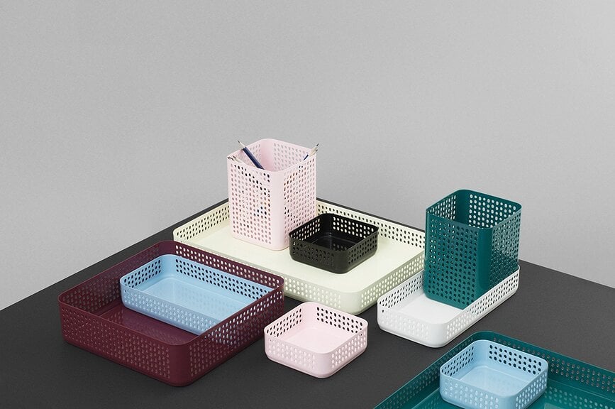 Caja Organizadora Nic Nac, rectangular, negro