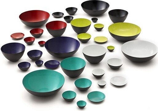 Cuenco Krenit, 8 cm, rojo