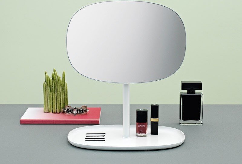 Flip Miroir, blanc