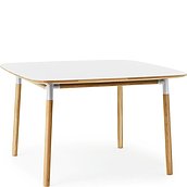 Form Table 120 x 120 cm white