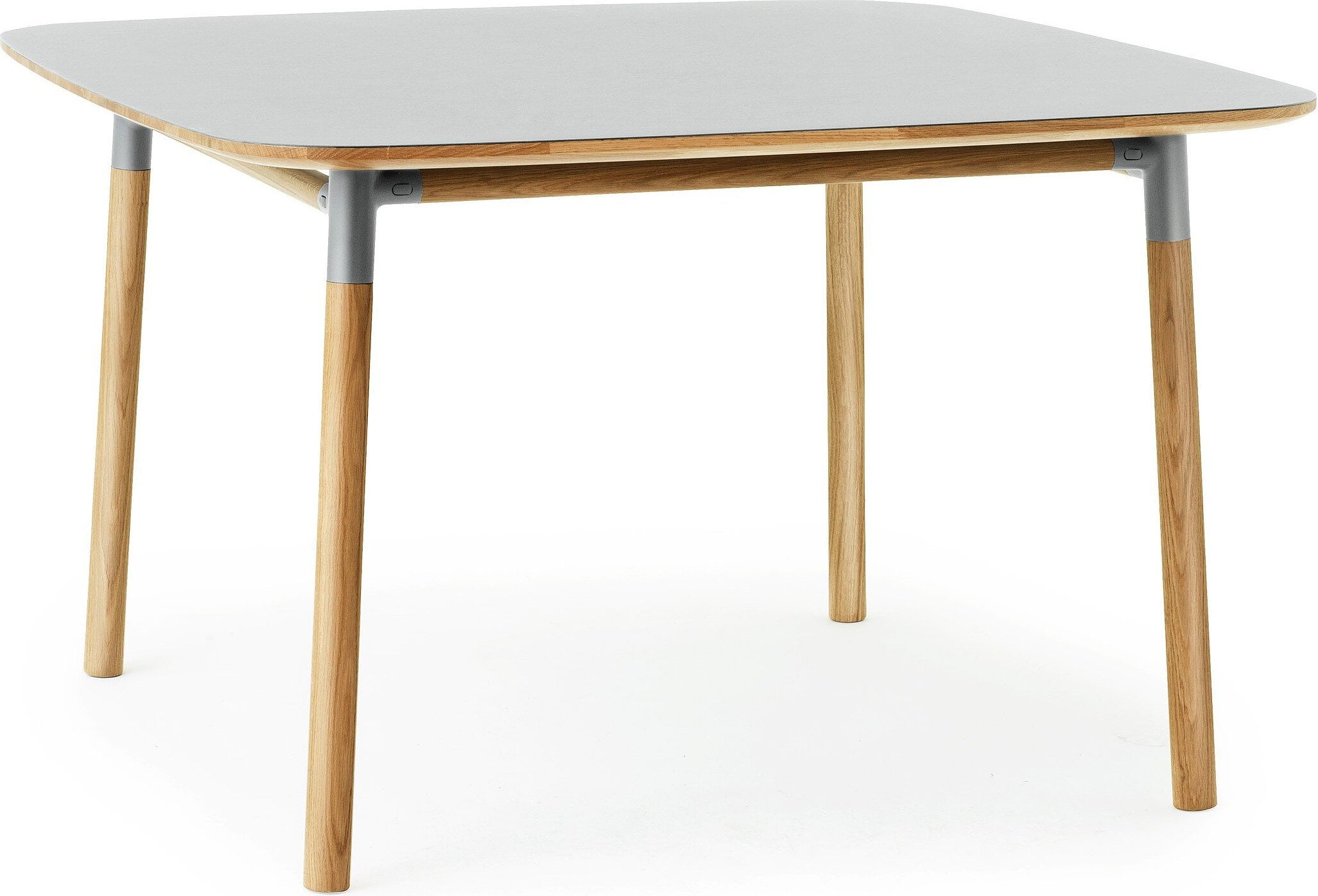 Form Tisch 120 x 120 cm grau
