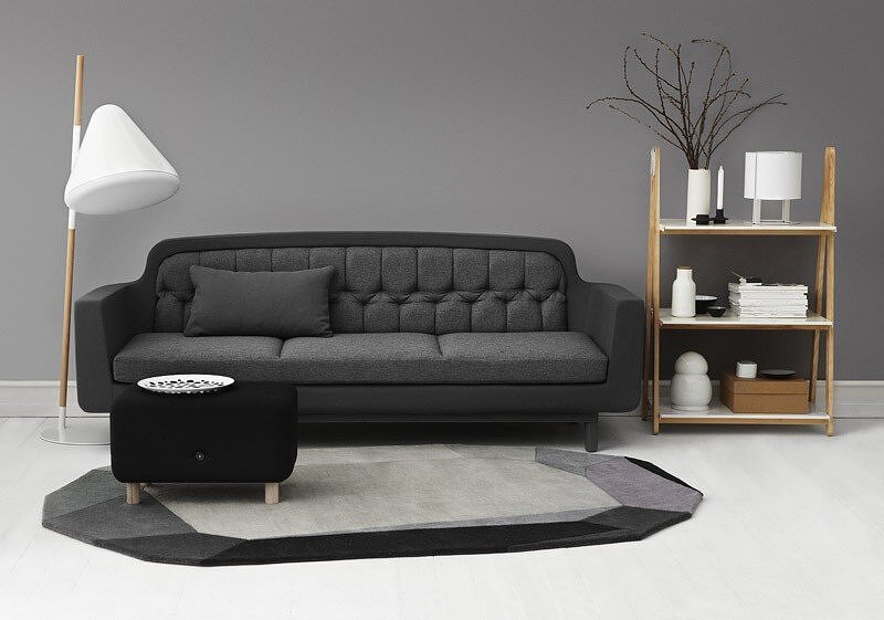 Hello Podna Lampa siva