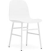 Krzesło Form stalowe nogi białe