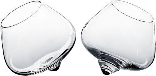 Normann Verres à Cognac 250 ml, Lot de 2