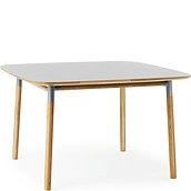 Stół Form 120x120 cm szary