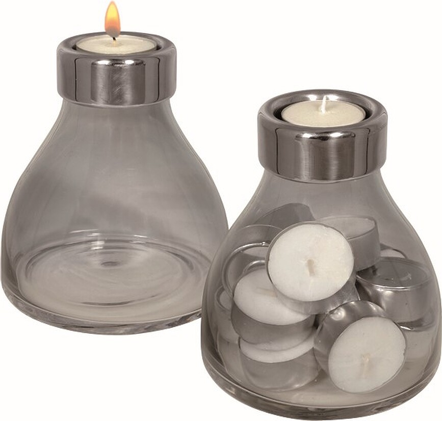 Bottlight Porte-Bougie Chauffe-Plat avec rangement