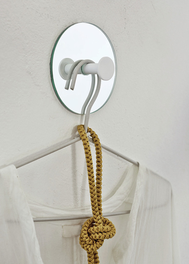 Gancho de pared Spot, blanco