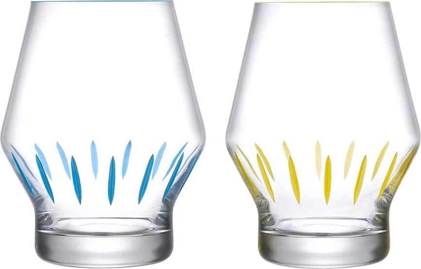 Beak Iris Apfel Inspiration Verres, Lot de 2