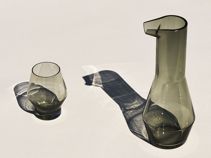 Beak Verres 350 ml, fumés, Lot de 2