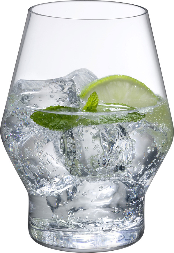 Beak Verres 350 ml, fumés, Lot de 2