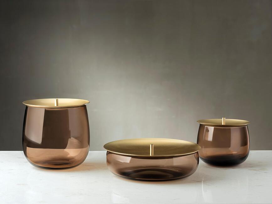 Beret Boîte de Rangement S, caramel