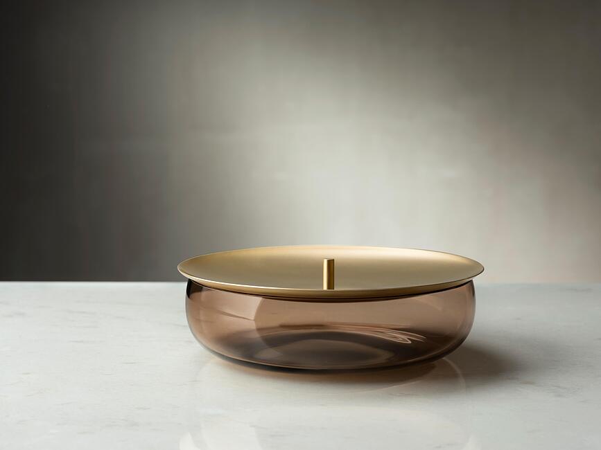 Beret Κουτί Αποθήκευσης Μ, κεχριμπαρένιο