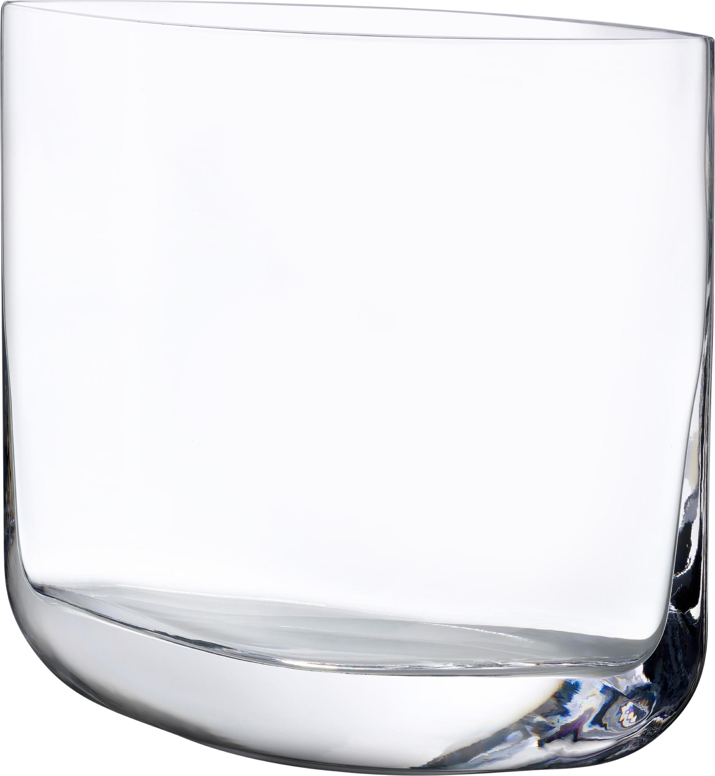 Blade Vase 30 cm durchsichtig