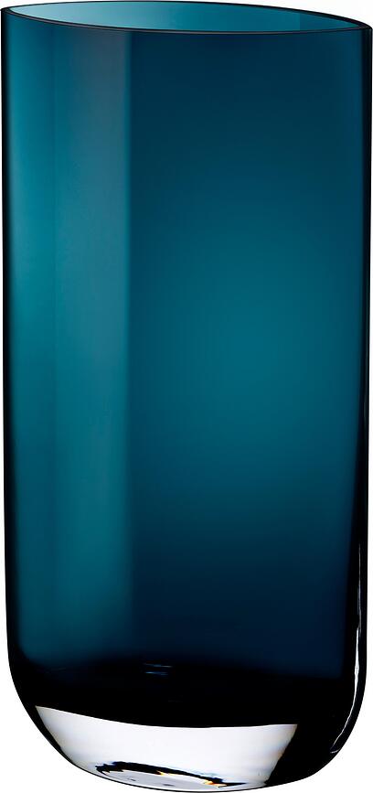 Blade Vase 40 cm, bleu canard