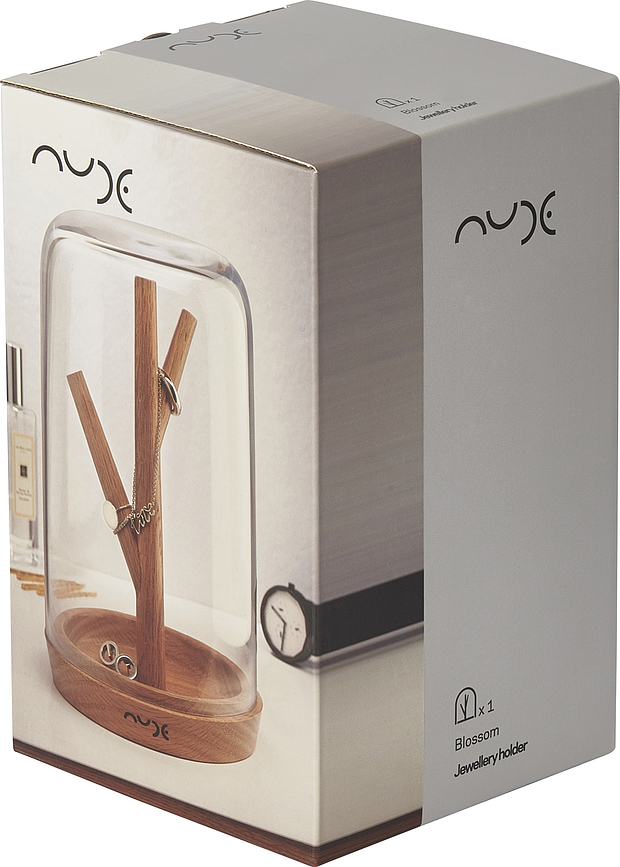 Blossom Stojalo za nakit, transparentno
