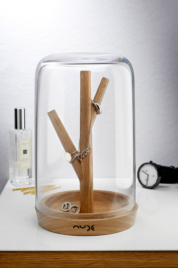 Blossom Stojalo za nakit, transparentno