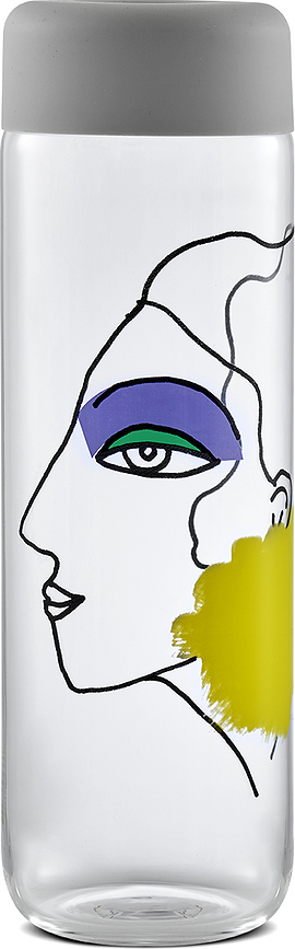 Botella Finesse Rock & Pop, gris