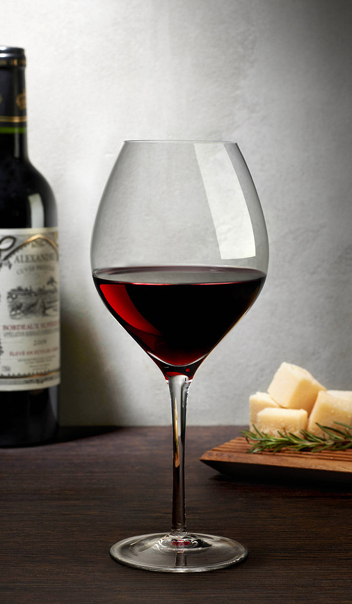 Caprice Verres à vin pour vin rouge, Lot de 2