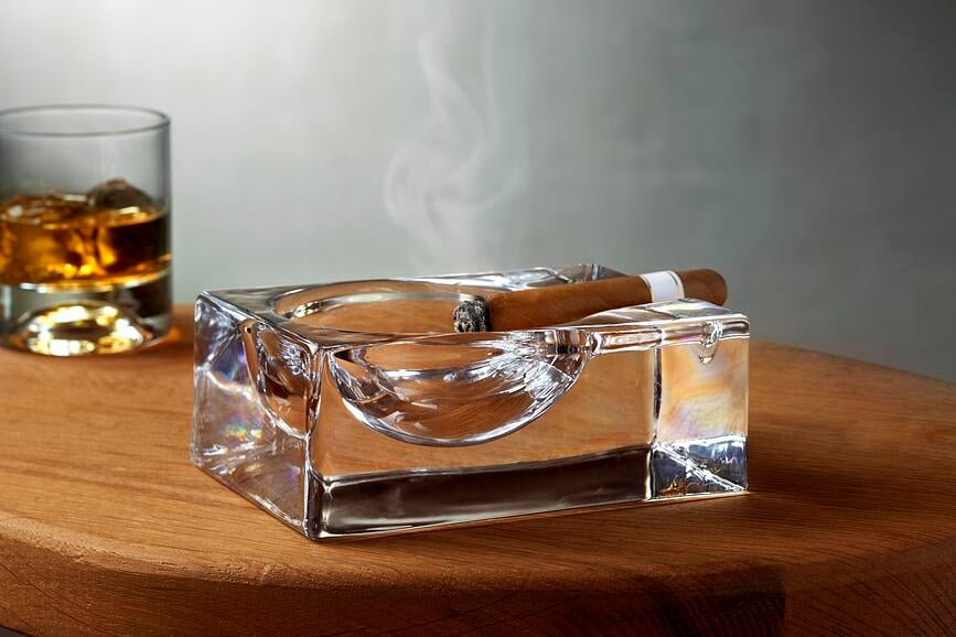 Cenicero Fumo, rectangular