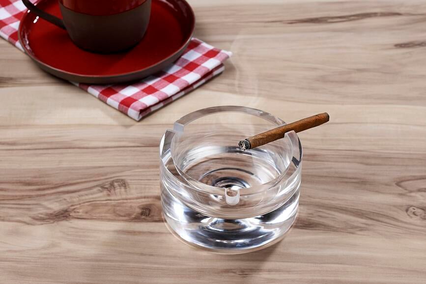 Cenicero Fumo, rectangular