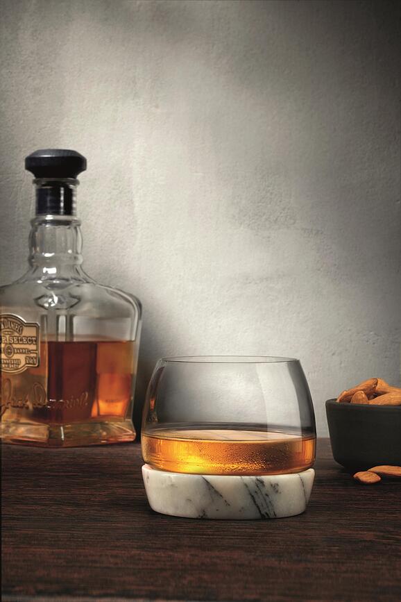 Chill Verre à Whisky avec base en marbre