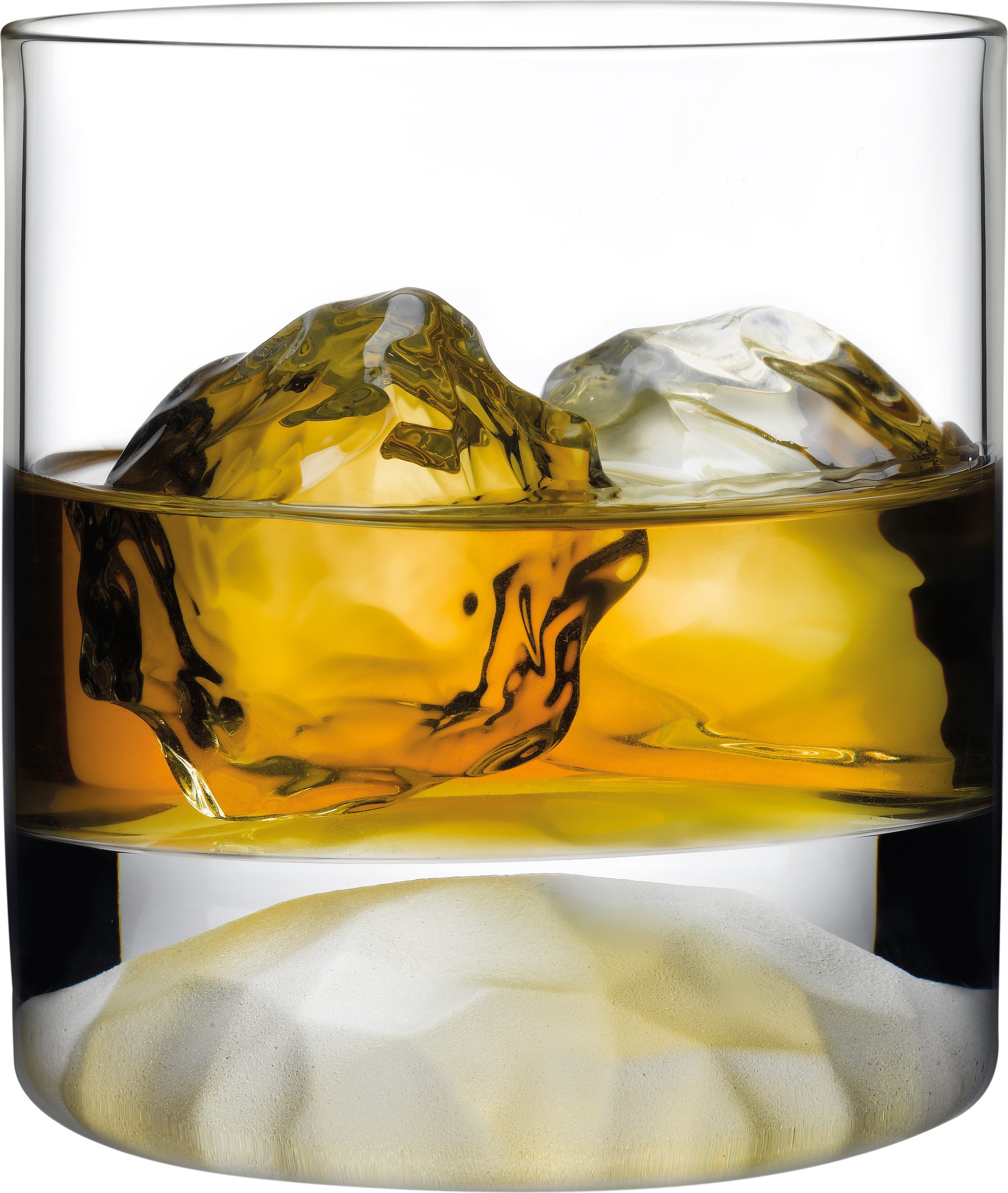 Club Ice Whisky Glasses Set of 4 by Nude Glass