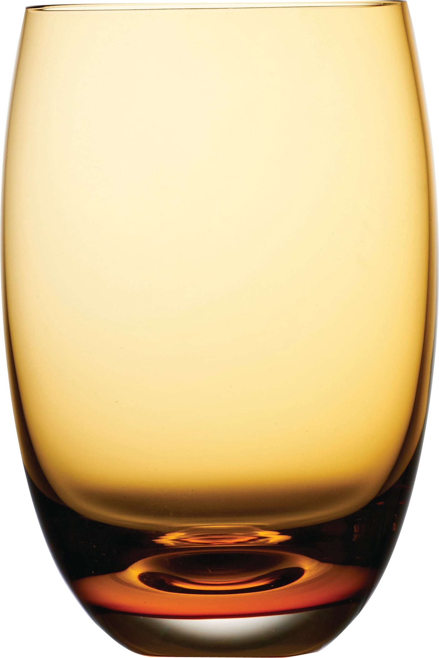 Colored O Gläser 400 ml bernsteinfarben 4 St.