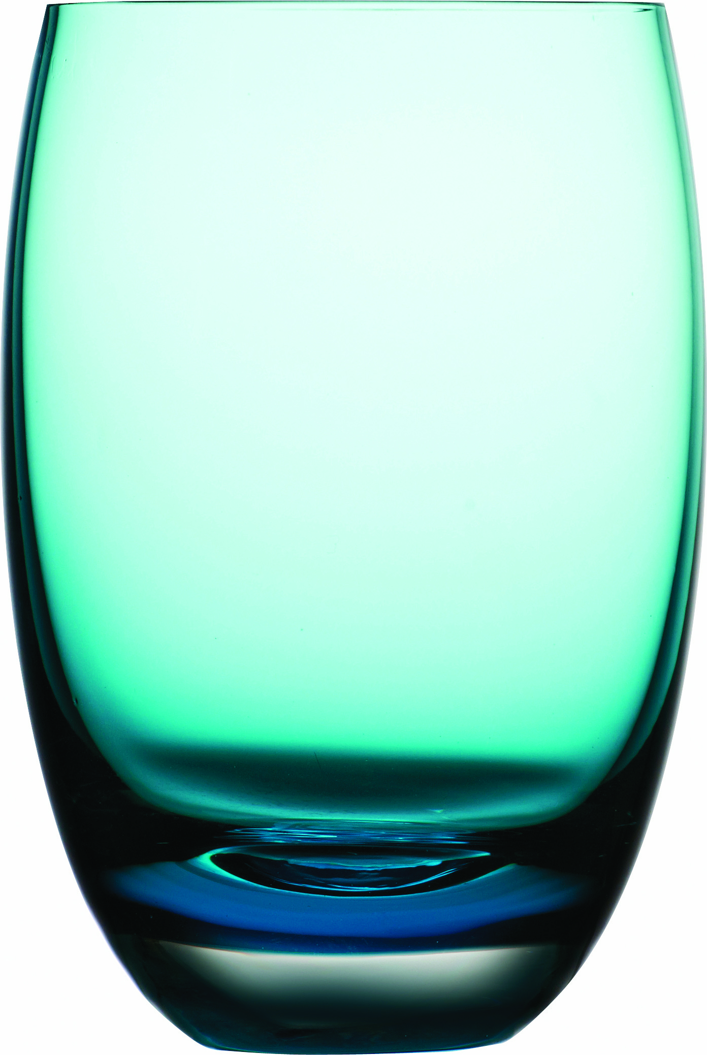 Colored O Gläser 400 ml türkisfarbig 4 St.