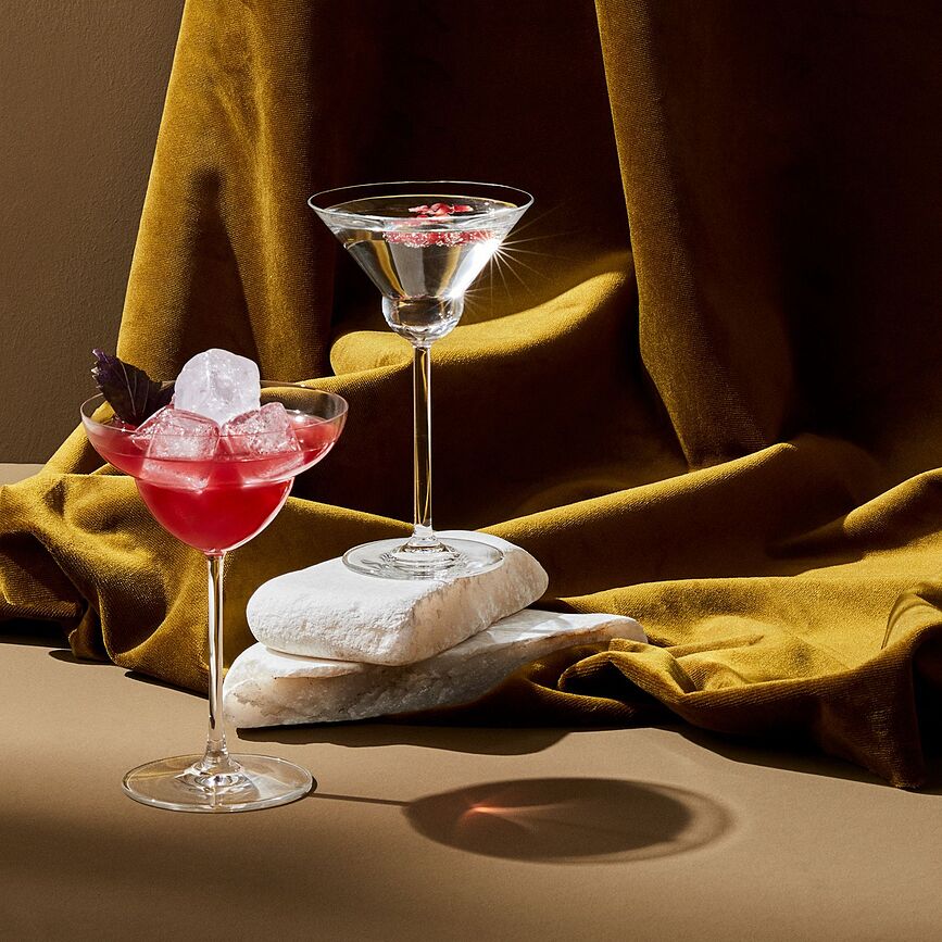 Copas de Martini Vintage Rounded, 2 unidades