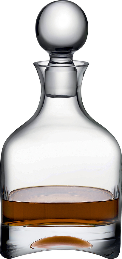 Decantador de whisky de cristal Arch, 1 l