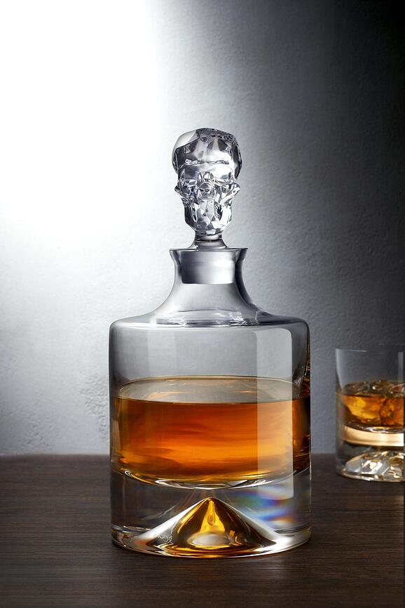 Decantador de whisky Shade, con 2 vasos, Set de 3 piezas