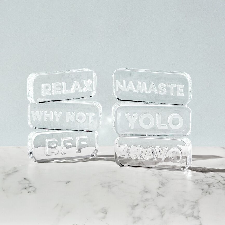 Decoración Paroles, diseño YOLO