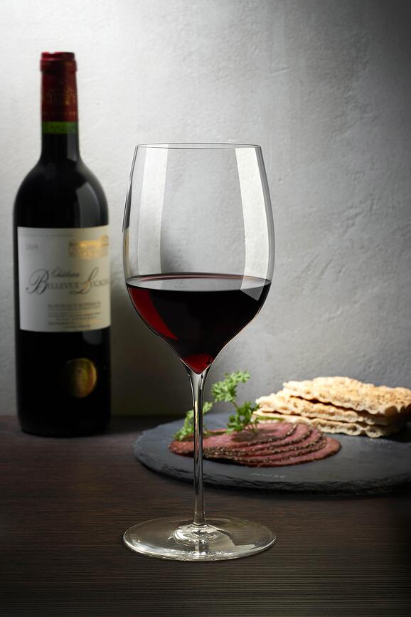 Dimple Powerful Kozarci za rdeče vino, 2 kosa